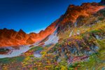 山岳胜景地上高地
