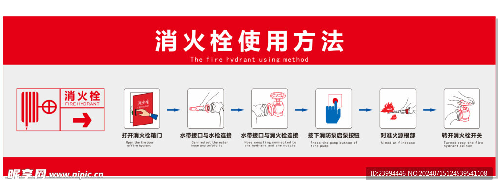 消火栓使用方法