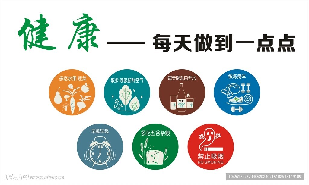 健康驿站文化墙