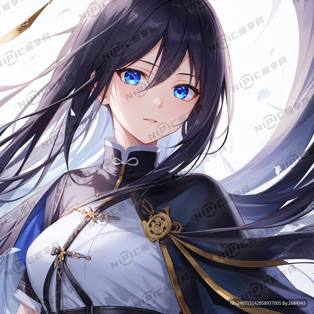 修仙 白发 美女 蓝眼睛
