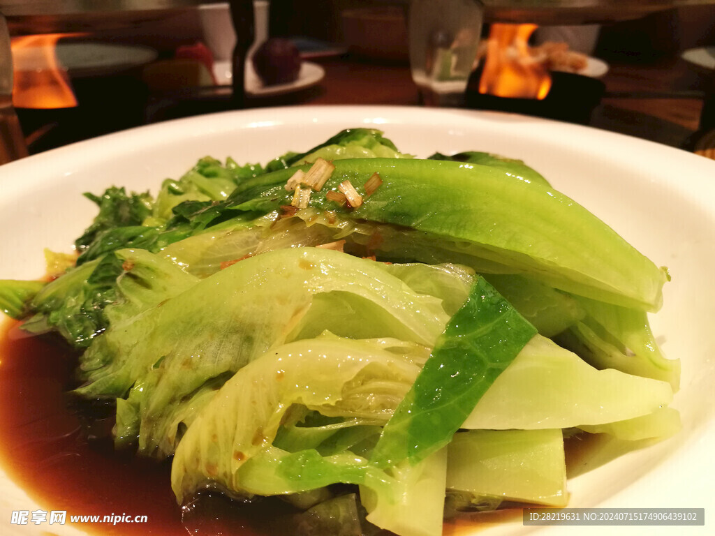 素炒生菜