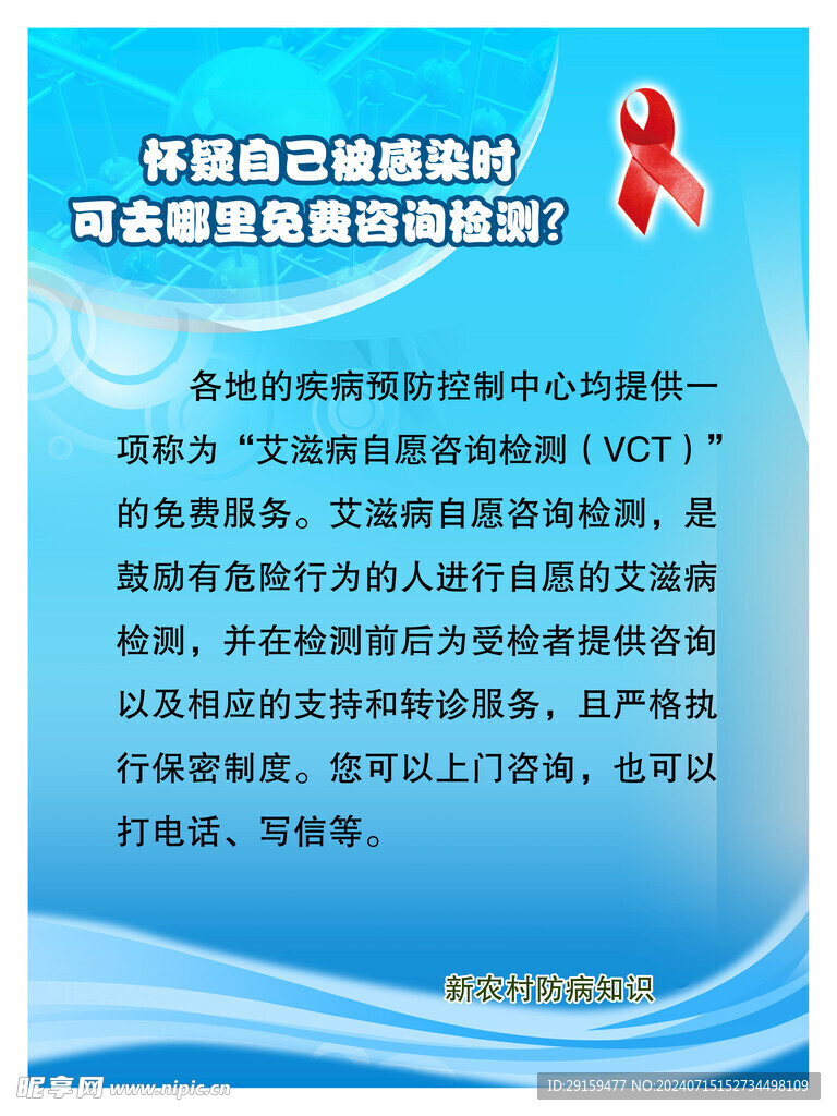          艾滋病展板 