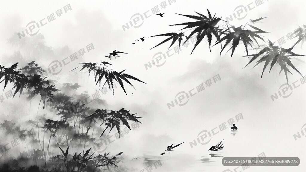 白色背景 雾朦朦一遍