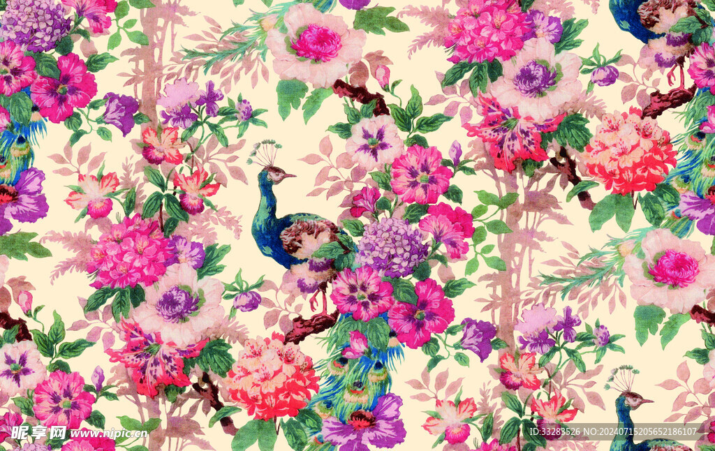 孔雀花