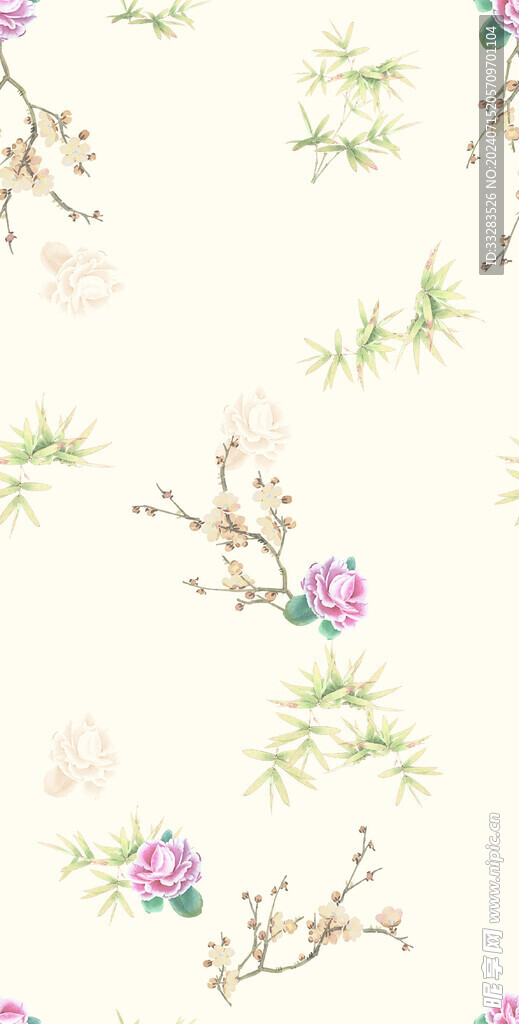 竹叶花