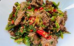 小炒牛肉