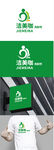 洗脸吧标识设计