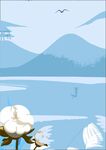 传统节日二十四节气寒露背景图