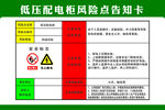 低压电柜风险点告知卡