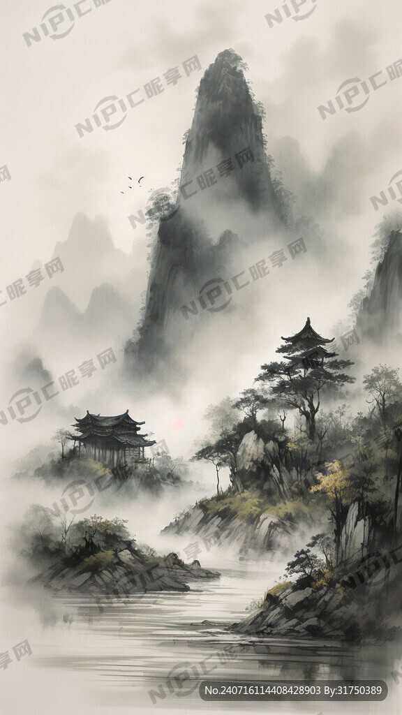 茶叶 田园场景 茶山 绿色调