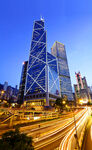 香港城市风光中银大厦