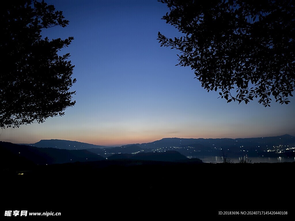 夜景照