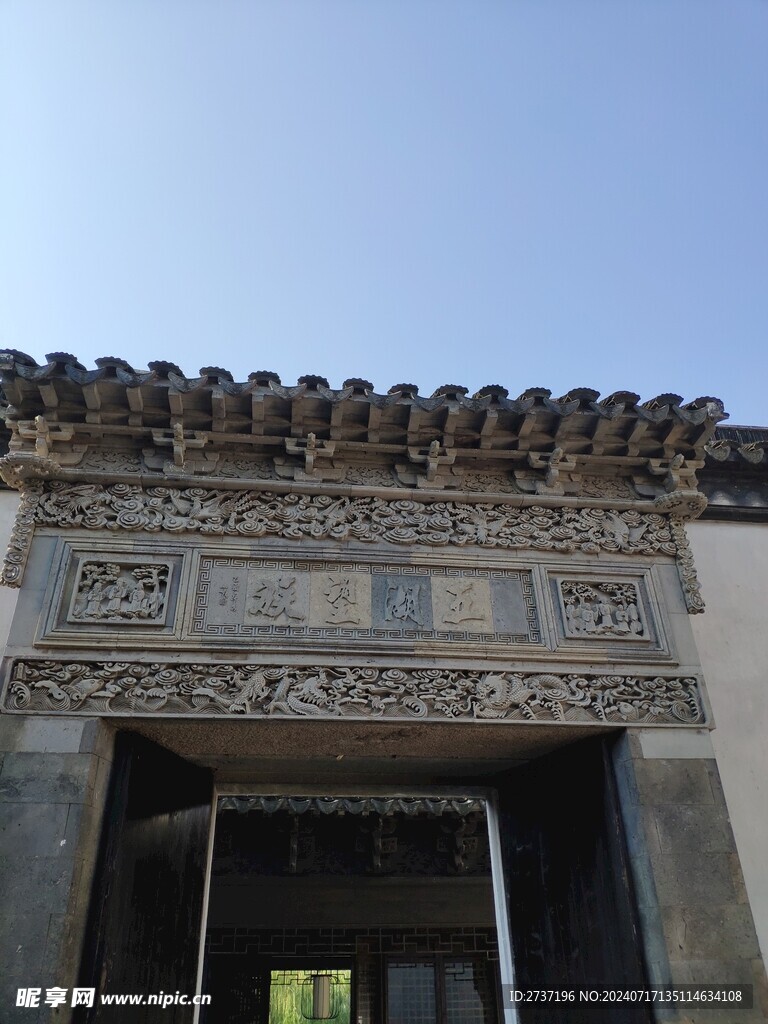雕花建筑