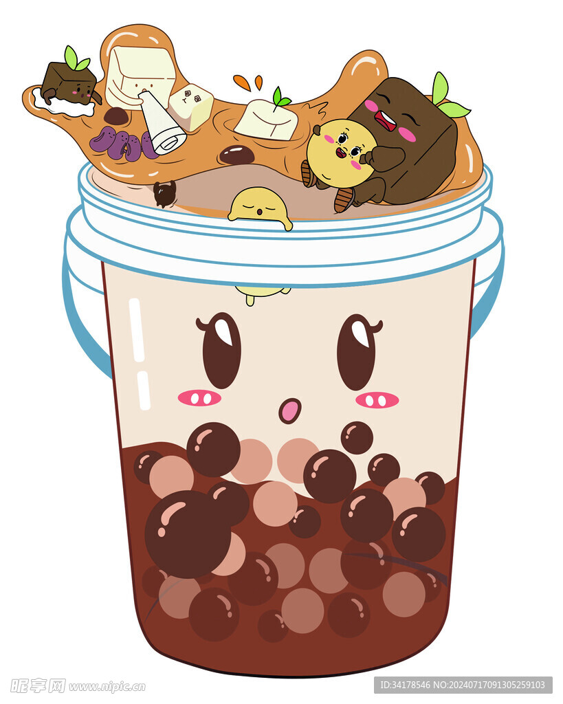奶茶吨吨桶