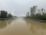 雨后的石桥水面