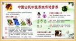 中国公民中医养生保健素养宣传栏