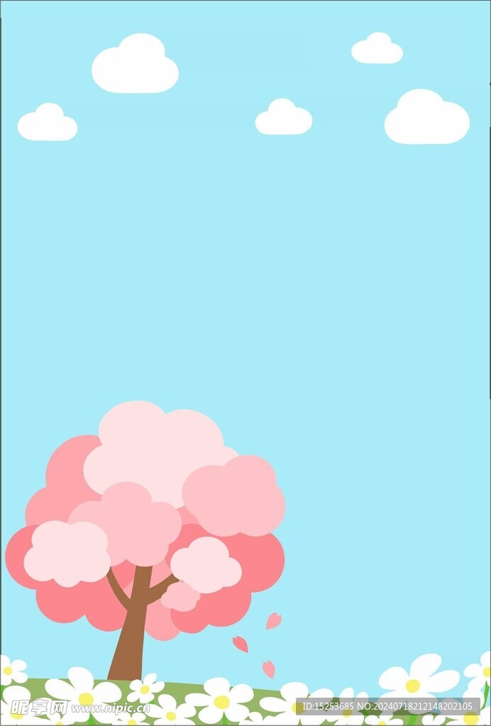 美丽的樱花