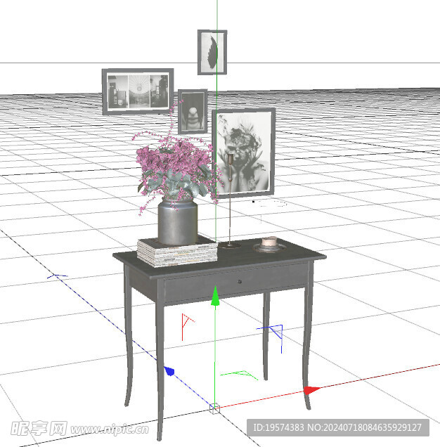 C4D模型 桌子