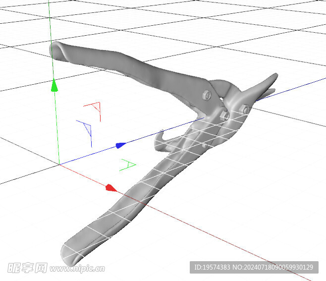 C4D模型 钳子