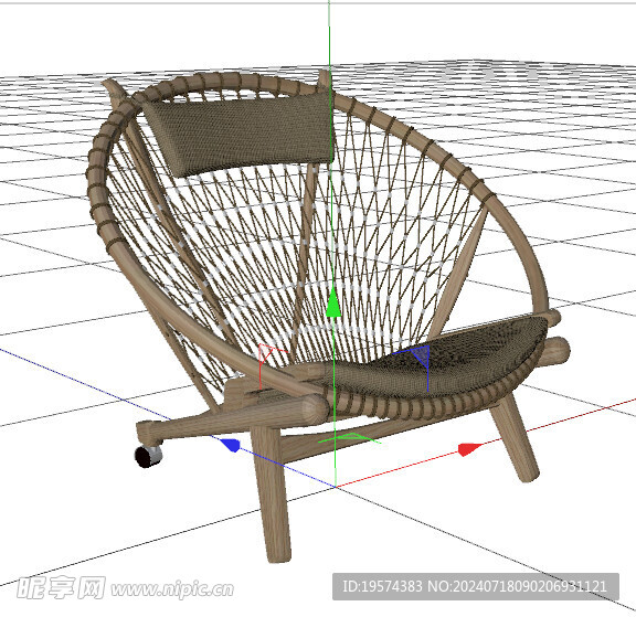 C4D模型 椅子