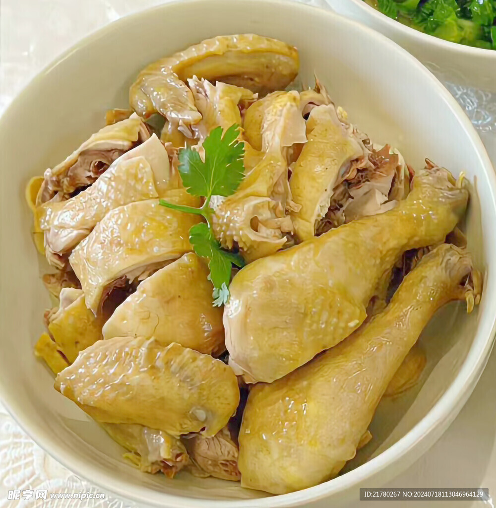 白灼鸡