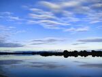 天空江景