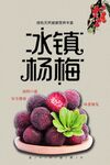 杨梅水果宣传海报