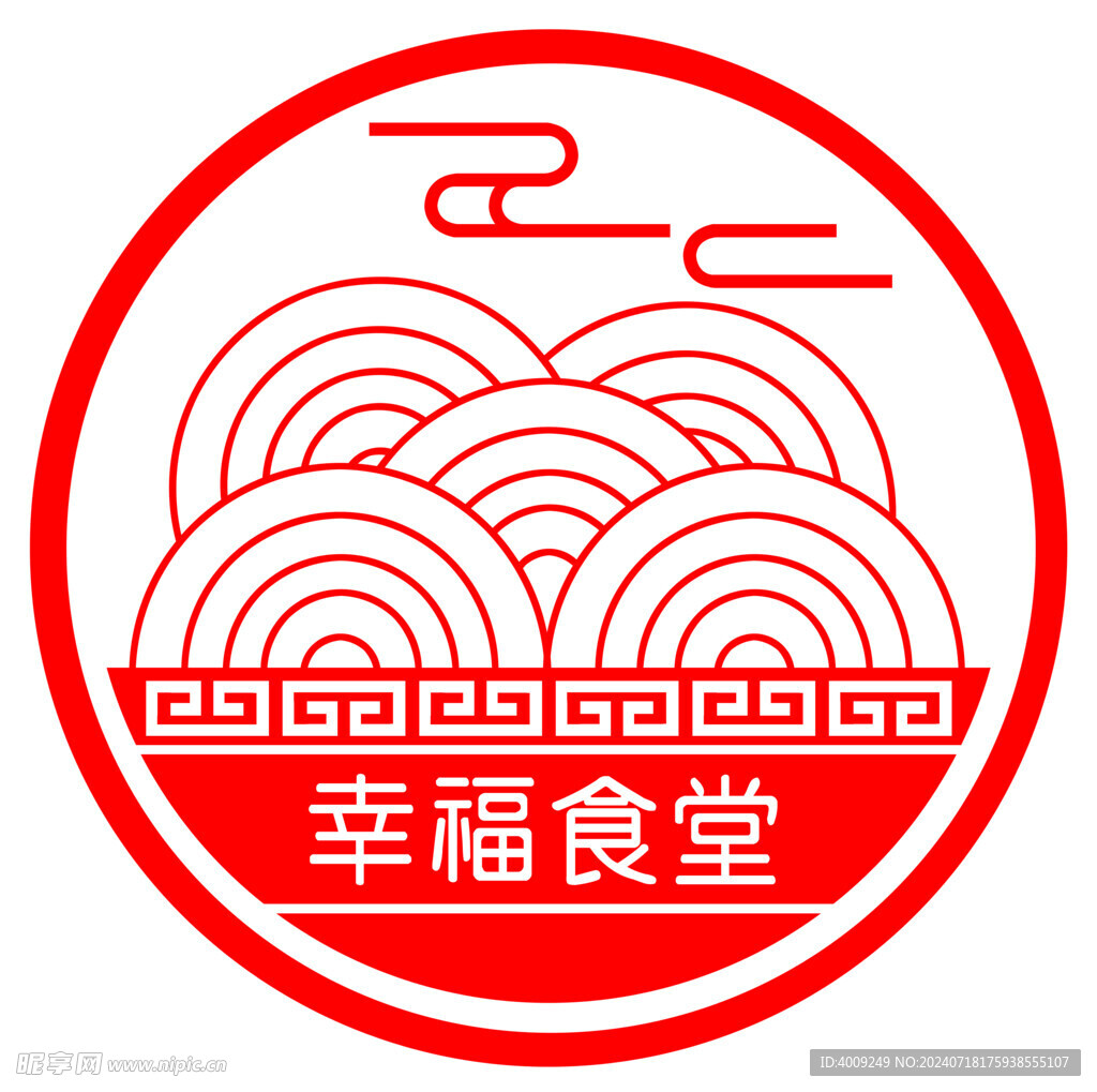 幸福食堂LOGO