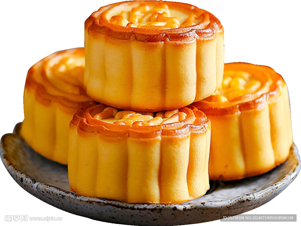 月饼透明图