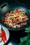 小炒黄牛肉