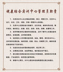 实训中心管理员职责