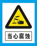 警示牌
