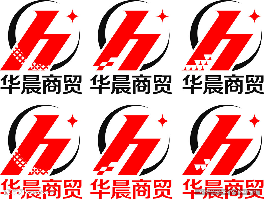 H字 logo 