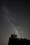 夜晚的星空