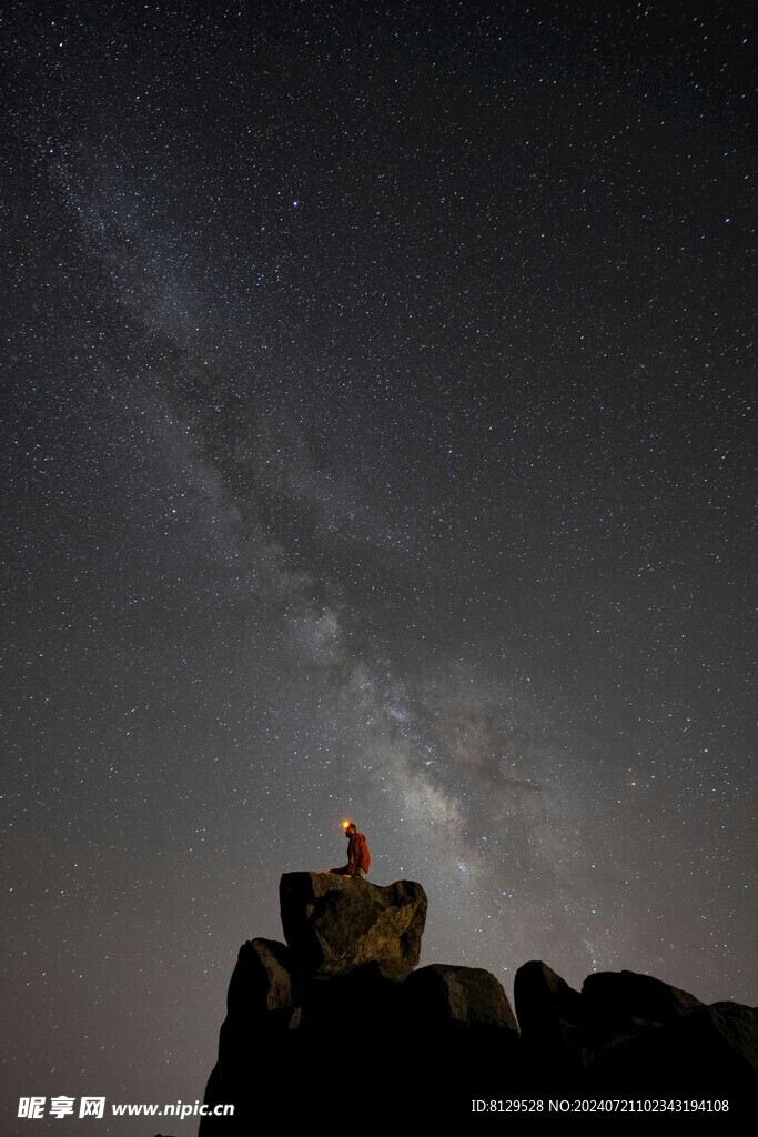 夜晚的星空