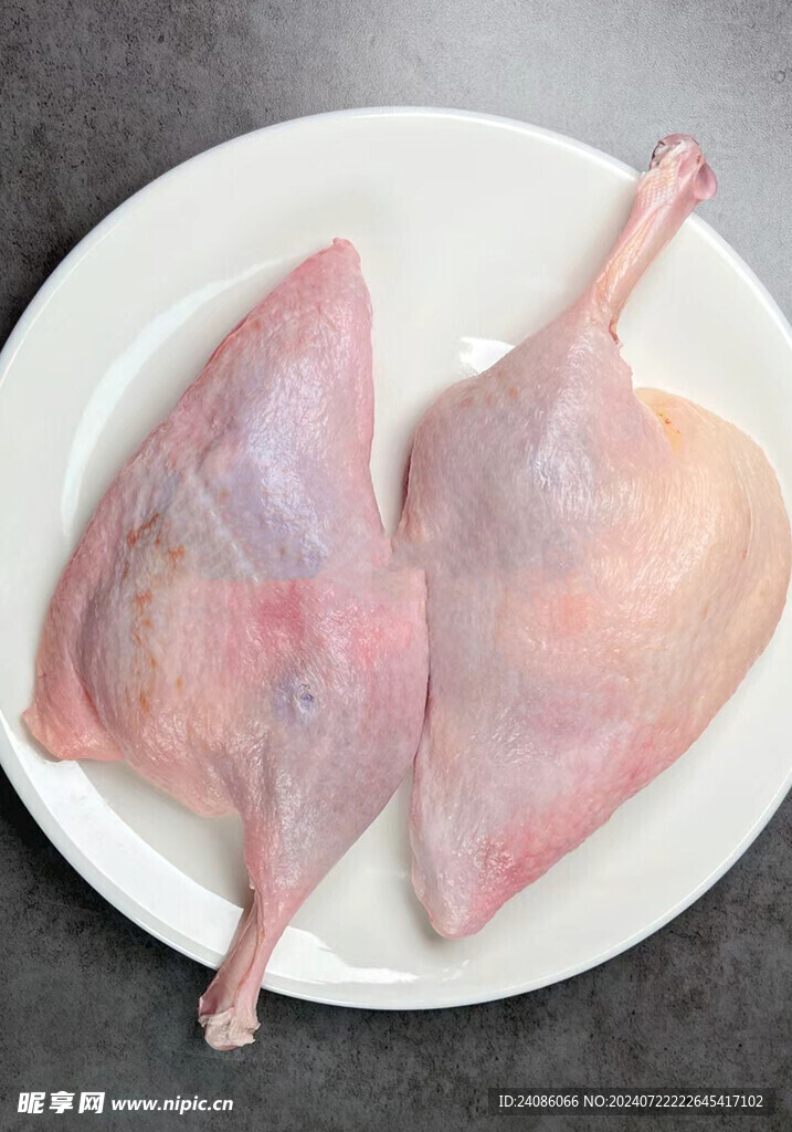 生鸭腿 