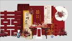 中式红色订婚宴