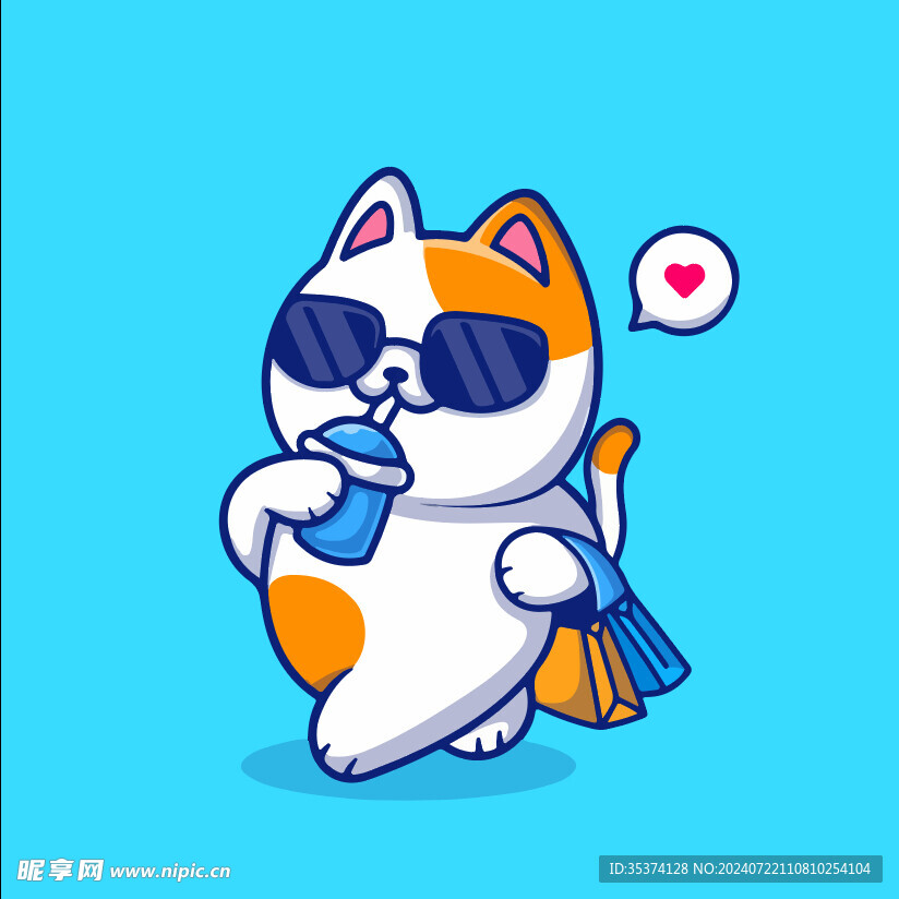 小猫卡通