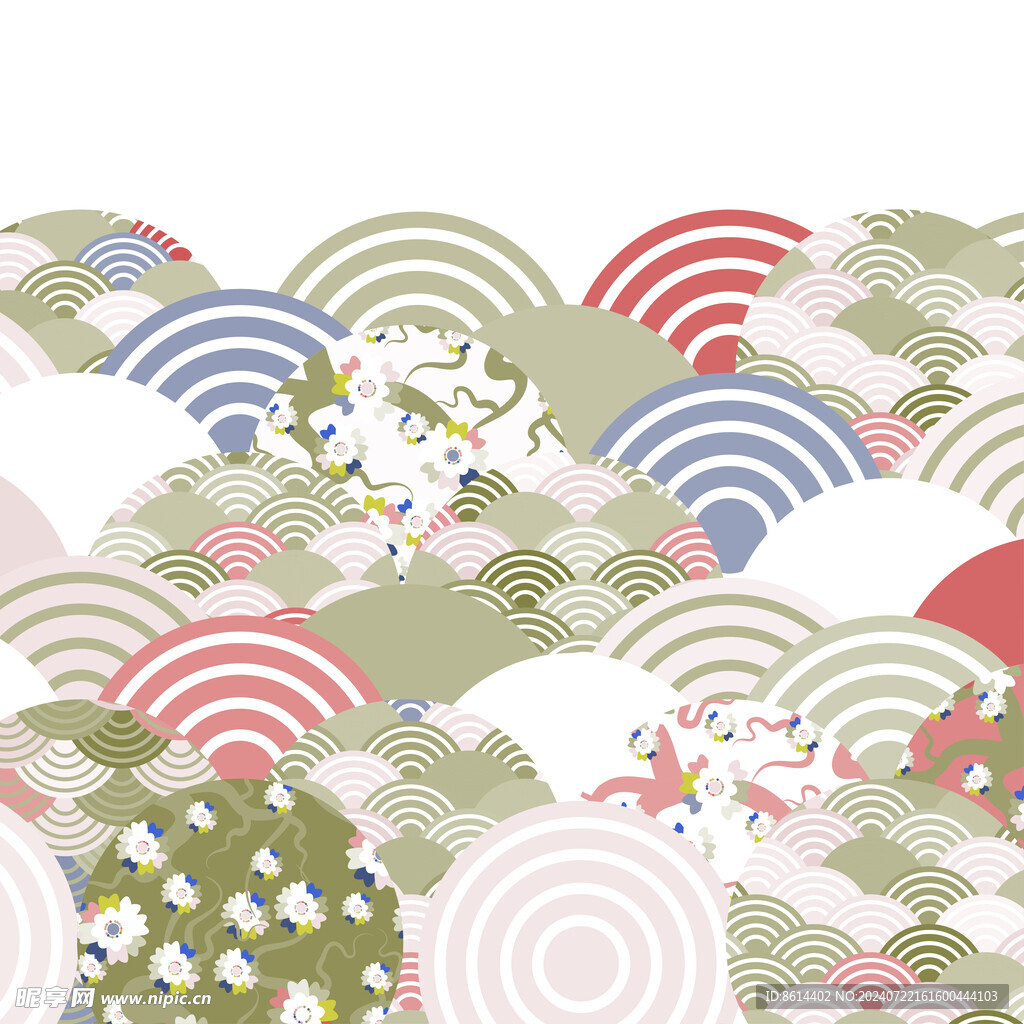 樱花纹
