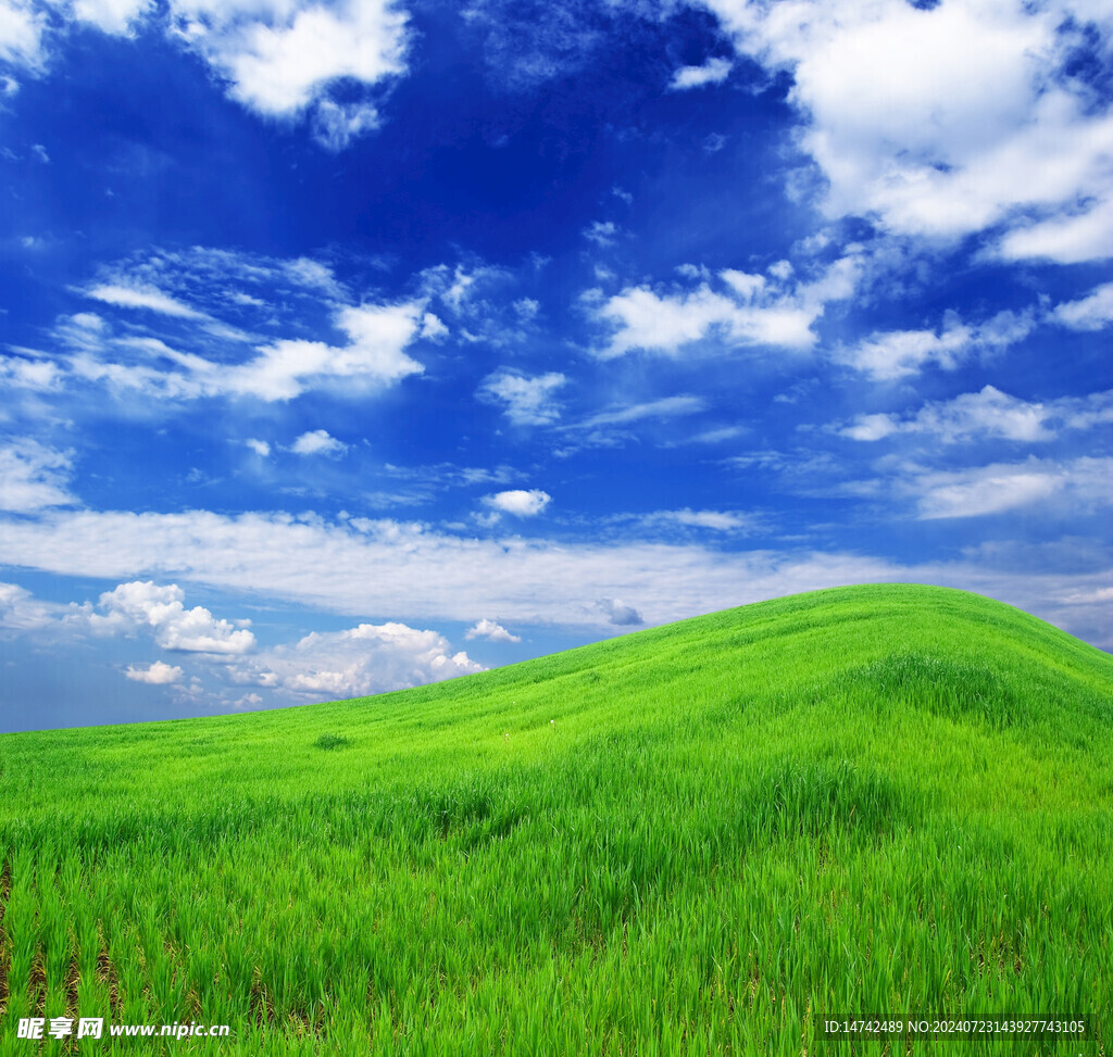 蓝天白云背景