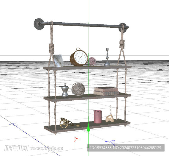 C4D模型 架子