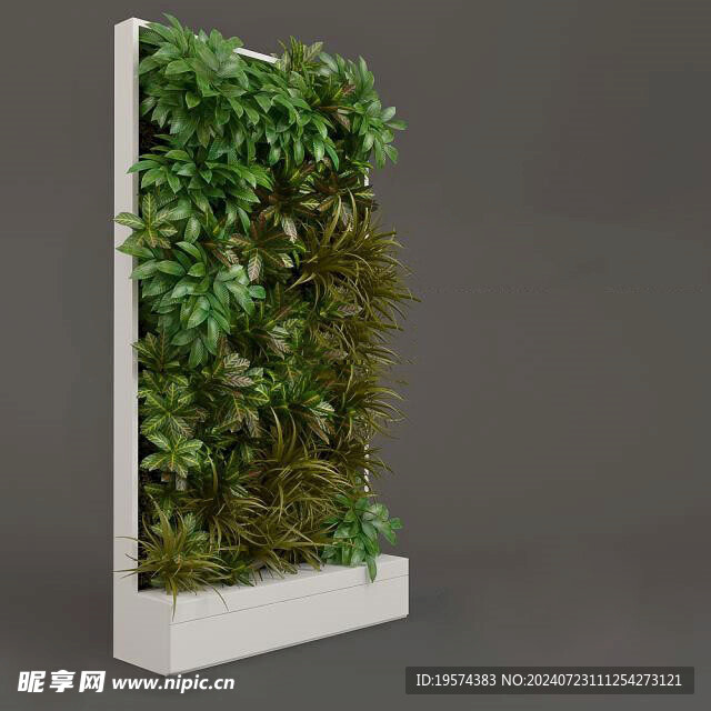 C4D模型 绿色植物 