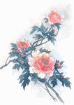 中式水墨画