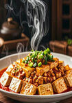  辣味豆腐 