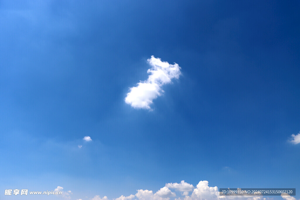 蓝天白云