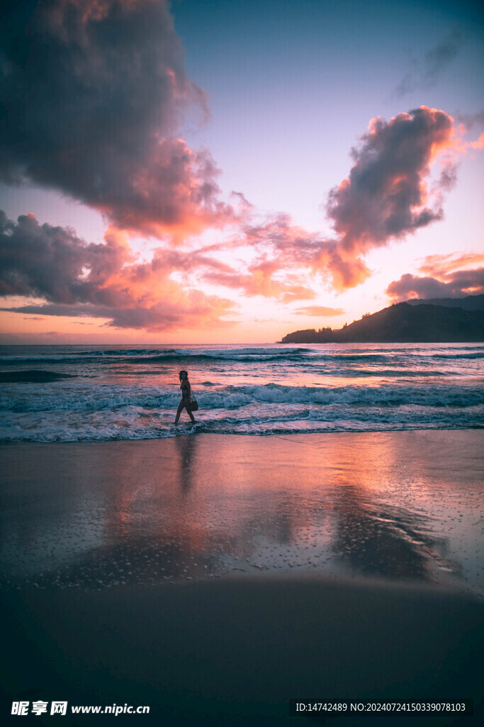 海边