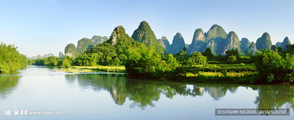 湖景 湖水 小湖 