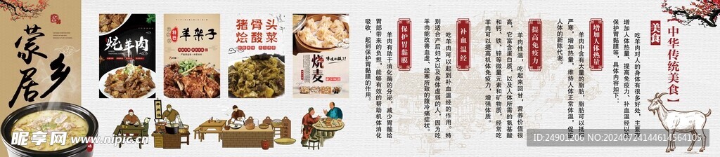 羊肉灯箱