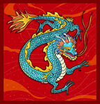 龙凤纹 