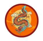 龙凤纹 